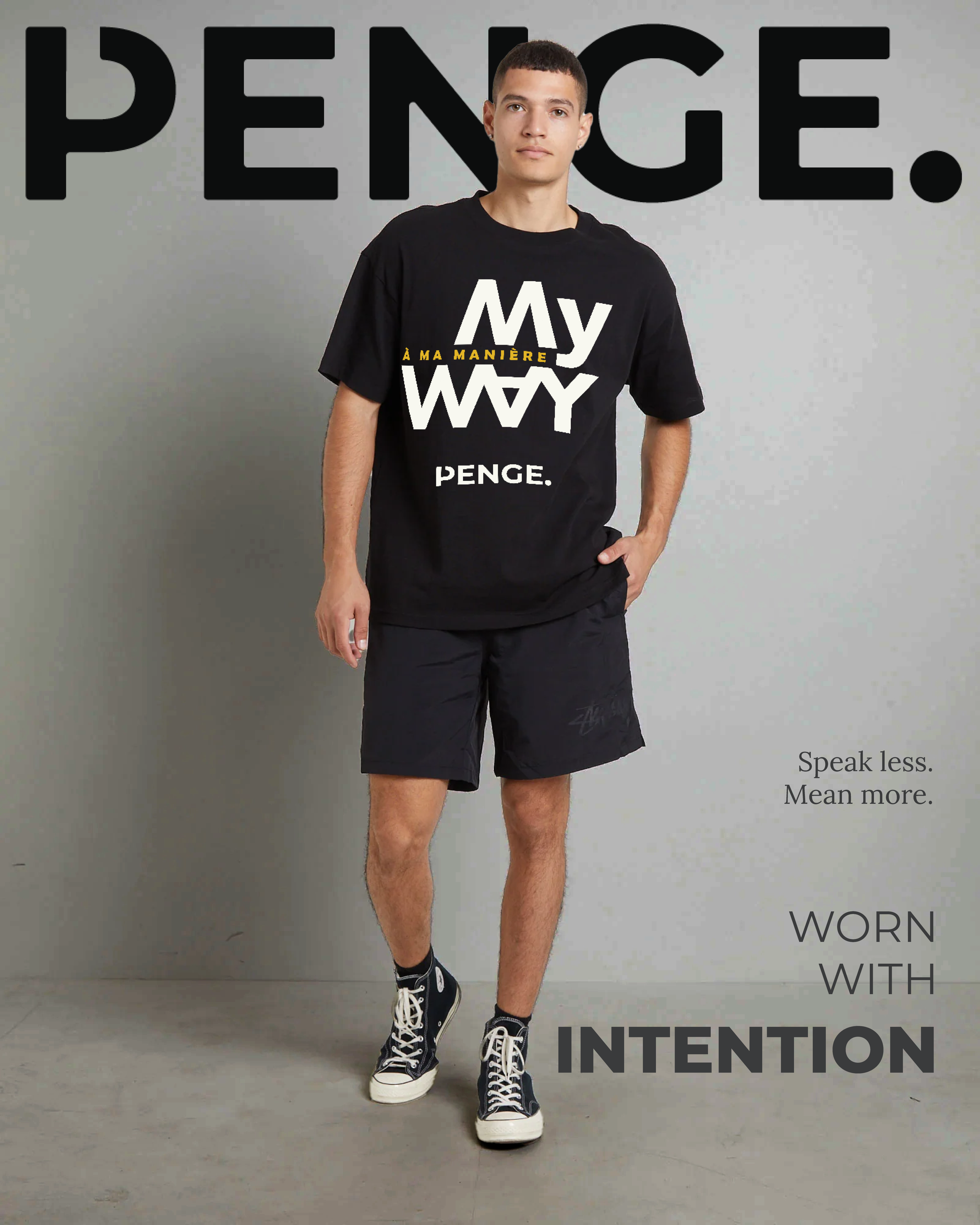 User generated content of PENGE apparel in daily life